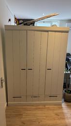 WOOOD Connect 3-deurs kledingkast 195x140x53 cm, Huis en Inrichting, Ophalen, Gebruikt, 100 tot 150 cm, Met hangruimte