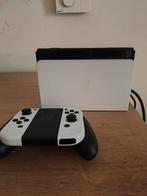 Nintendo Switch OLED + 256GB sd kaart van SanDisk, Ophalen of Verzenden, Zo goed als nieuw, Met 1 controller, Switch OLED