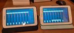 2 stuks Samsung Tab3  tablet met Xair software, Computers en Software, Android Tablets, Ophalen of Verzenden, Zo goed als nieuw
