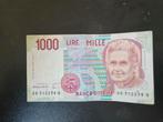 Italië pick 114c 1990  Montessori, Postzegels en Munten, Ophalen of Verzenden, Italië, Los biljet