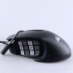 Corsair Scimitar RGB Elite Optical MOBA MMO Gaming Mouse, Computers en Software, Muizen, Corsair, Zo goed als nieuw, Support@Corsair.com