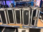 19” flightcases (partij), Ophalen of Verzenden, Gebruikt, Overige instrumenten, Flightcase