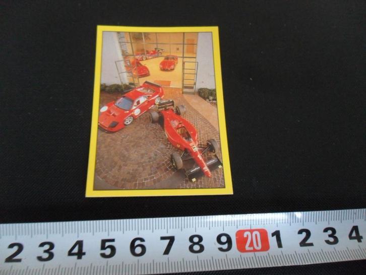 sticker panini #135 FERRARI, Verzamelen, Stickers, Zo goed als nieuw, Ophalen
