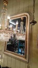 Mooie toog spiegel facet geslepen antiek Frans top model, Ophalen, Rechthoekig