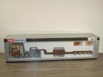 Scania Highline 8x4 with Lowloader Van Maanen - WSI 9300 -, Hobby en Vrije tijd, Modelauto's | 1:50, Wsi, Zo goed als nieuw, Wsi