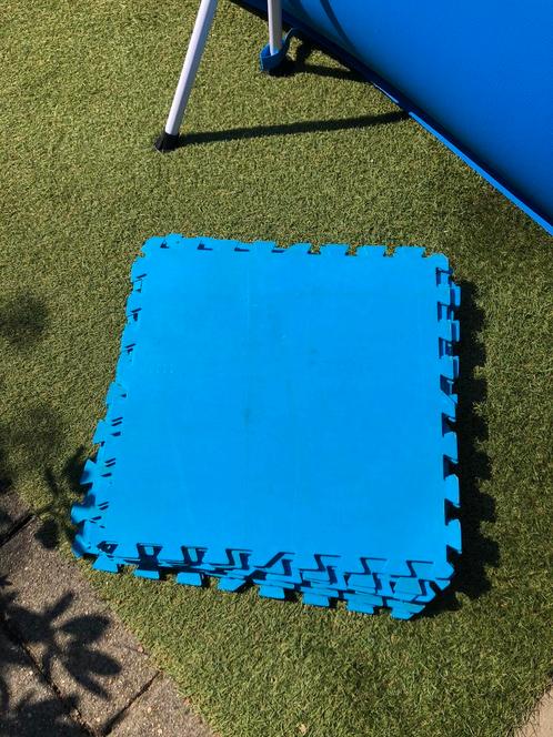 Zwembadtegels - vloertegels 50x50 16stuks, Tuin en Terras, Zwembad-toebehoren, Gebruikt, Grondzeil, Ophalen of Verzenden