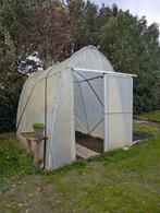 Tunnelkas, Tuin en Terras, Kassen, Staal, Gebruikt, Folie, Kweekkas