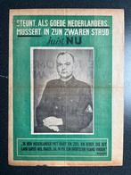 NSB brochure blad, Verzamelen, Militaria | Tweede Wereldoorlog, Ophalen of Verzenden, Overige soorten, Nederland, Boek of Tijdschrift