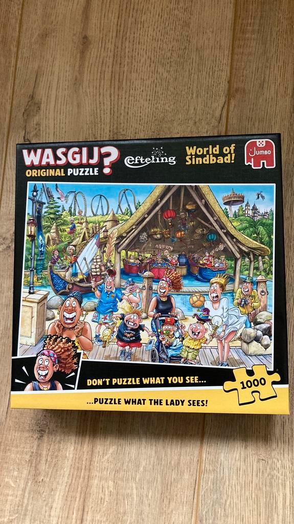Wasgij Efteling Sindbad, Destiny 29 en Original 7, 44 en 47, Hobby en Vrije tijd, Denksport en Puzzels, Zo goed als nieuw, Legpuzzel