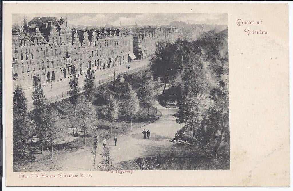 ROTTERDAM - Plantageweg, Verzenden, Voor 1920, Zuid-Holland