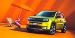 Fiat Grande Panda La Prima 11 kW 44 kWh Limone Yellow, Stof, Lichtsensor, 320 km, Nieuw