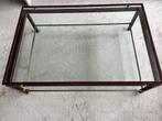 salontafel, Huis en Inrichting, Tafels | Salontafels, Ophalen, Gebruikt, 100 tot 150 cm, Glas