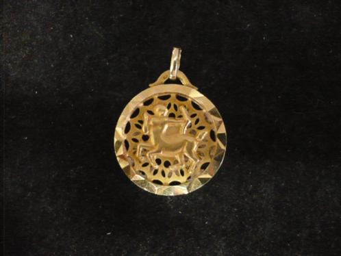 sterrenbeeld boogschutter 14 krt. 585 goud 4.4. gram doorsne, Sieraden, Tassen en Uiterlijk, Kettinghangers, Goud, Goud, Ophalen of Verzenden
