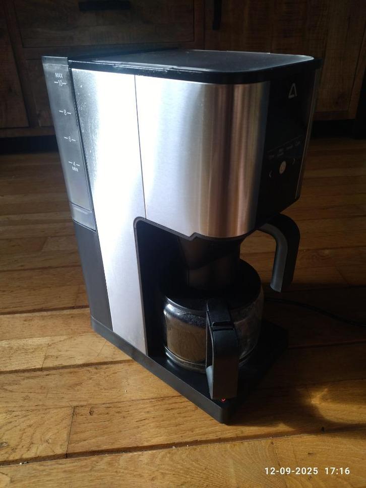 koffiezetapparaat met bonenmolen (Ambiano CMG-1), Witgoed en Apparatuur, Koffiezetapparaten, Zo goed als nieuw, Gemalen koffie