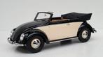 Volkswagen 1200 Cabriolet - 1949 - Black/Cream 1:18 Minicham, Ophalen of Verzenden, Nieuw, Auto, MiniChamps
