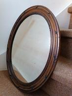 Vintage houten spiegel, Antiek en Kunst, Antiek | Spiegels, Minder dan 100 cm, Minder dan 50 cm, Rechthoekig, Ophalen