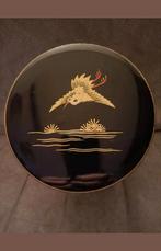 Schitterend vintage blik, kraanvogels, Verzamelen, Blikken, Ophalen of Verzenden, Zo goed als nieuw, Overige