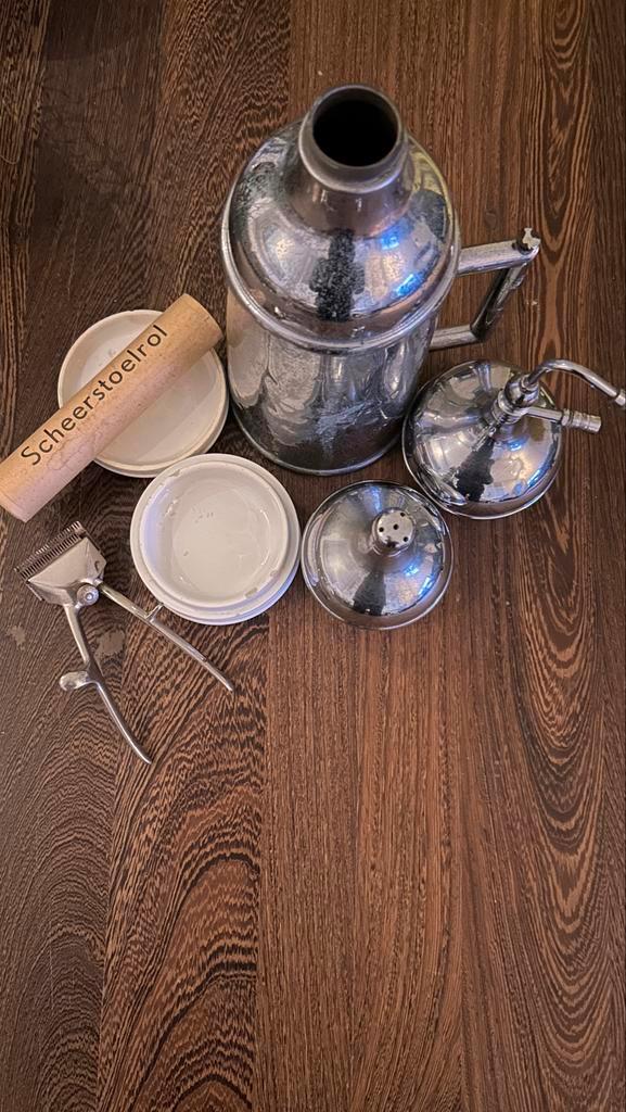 Vintage Barbier Gereedschap Set, Antiek en Kunst, Antiek | Gereedschap en Instrumenten, Ophalen of Verzenden