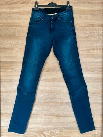 Macna dames kevlar motorbroek type Jenny maat 28 donkerblauw beschikbaar voor biedingen
