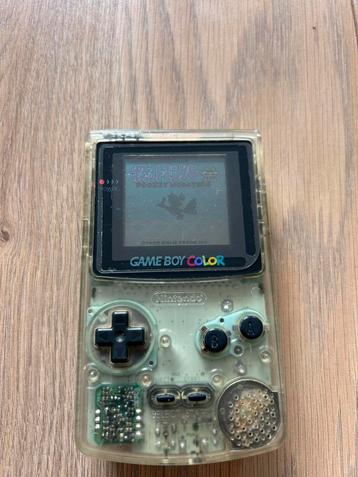Nintendo Gameboy color transparent beschikbaar voor biedingen