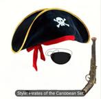 Piraten kostuum Halloween, Kinderen en Baby's, Carnavalskleding en Verkleedspullen, Verzenden, Nieuw, 122 t/m 128, Jongen of Meisje