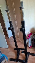 Squat en bankdruksteunen - Verstelbaar, Sport en Fitness, Fitnessmaterialen, Ophalen