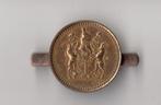 Rhodesia Munt broche jaren 70, Verzamelen, Gebruikt, Niet vindbaar, Niet vindbaar, Speldje of Pin
