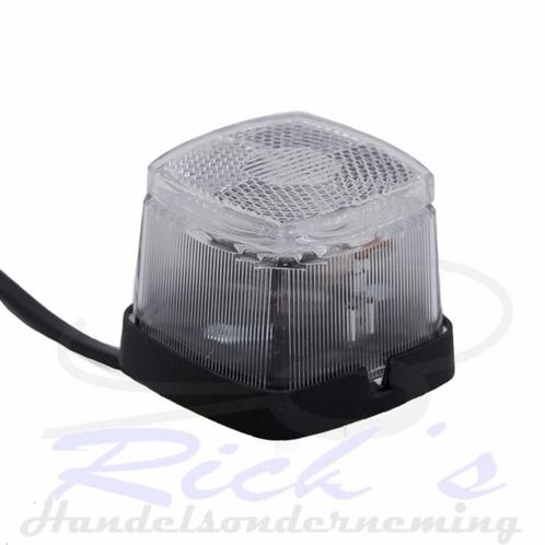 Positielamp, breedtelamp, toplamp Aspock Squarepoint wit, Caravans en Kamperen, Caravan accessoires, Nieuw, Ophalen of Verzenden