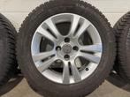 15" org. lm opel michelin winterbanden st. 4 x 100 corsa ..., Ophalen, Gebruikt, 15 inch, Banden en Velgen