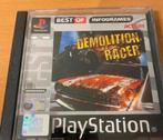 Demolition racer, Spelcomputers en Games, Games | Sony PlayStation 1, Ophalen of Verzenden, 1 speler, Zo goed als nieuw, Racen en Vliegen