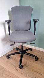 Verstelbare bureaustoel, Ophalen, Gebruikt, Grijs, Bureaustoel