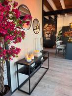 Sidetable / dressoir zwart, Huis en Inrichting, Tafels | Sidetables, Ophalen, Gebruikt, 100 tot 150 cm, Hotelchique