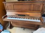 Antieke Holzl & Heitzmann Piano (eind 19e/begin 20e eeuw), Muziek en Instrumenten, Piano's, Ophalen, Gebruikt, Bruin, Piano
