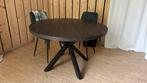 Bressano ronde tafel donker, Huis en Inrichting, Tafels | Eettafels, Ophalen, Rond, Vier personen, 100 tot 150 cm