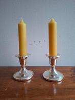 Set verzilverde kandelaars., Ophalen of Verzenden