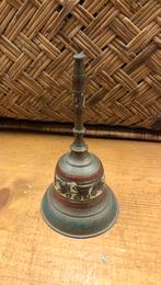 koperen tafelbel met prachtige rand, Antiek en Kunst, Ophalen of Verzenden