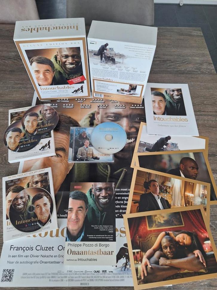 Intouchables Blu-Ray DVD Deluxe Edition Box limited edition, Cd's en Dvd's, Blu-ray, Zo goed als nieuw, Boxset, Ophalen of Verzenden