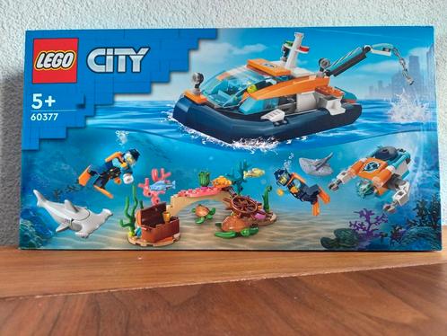 Lego City minifig NIEUW 60377 Verkenningsduikboot Duikboot, Kinderen en Baby's, Speelgoed | Duplo en Lego, Nieuw, Lego, Complete set