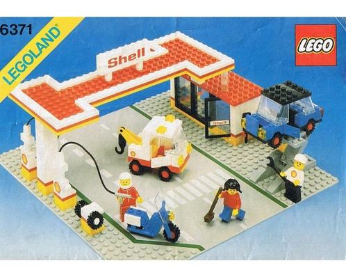 Lego Classic Town Set 6371 - Shell Service Station, Kinderen en Baby's, Speelgoed | Duplo en Lego, Gebruikt, Lego, Complete set