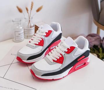 Sneakers - wit/rood - mt 37 beschikbaar voor biedingen