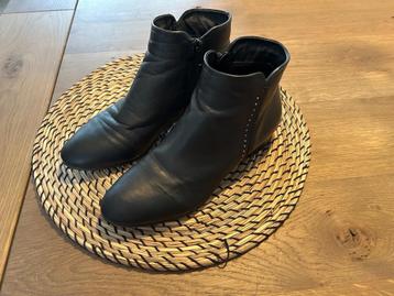 Enkellaarzen, Mt.37, Gevoerd, Warm, Manfield, Leer! beschikbaar voor biedingen