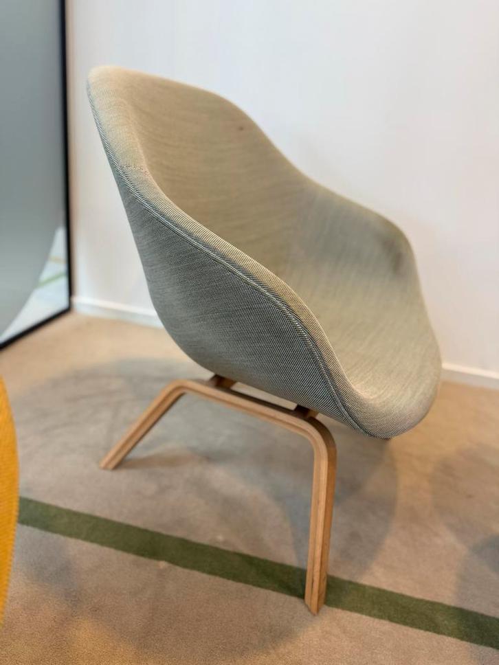 HAY AAL83 Lounge Stoel - Hee Welling Design, Huis en Inrichting, Stoelen, Gebruikt, Eén, Hout, Grijs, Ophalen