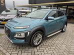 Hyundai KONA 1.6 T-GDI Premium|Cam|CC|1e Eigenaar, Stof, 4 cilinders, Met garantie (alle), Blauw
