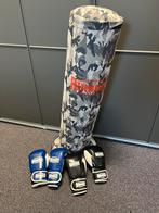 Rumble staande bokszak kinderen + 2 paar bokshandschoenen, Ophalen, Zo goed als nieuw, Bokszak