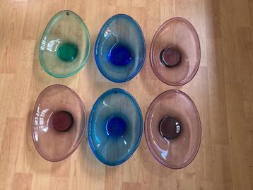 6 Stuks Ikea schalen SNITS. Design Lotta Petterson 2004 beschikbaar voor biedingen