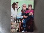 tv serie Lassie, Collie, langebalk stempel Visvliet 1964., Verzamelen, Verzenden, 1960 tot 1980, Gelopen, Sterren en Beroemdheden