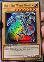 Yu-Gi-Oh! Blue Eyes White Dragon LC01 Limited 1996 Print !, Verzenden, Zo goed als nieuw, Losse kaart, Foil