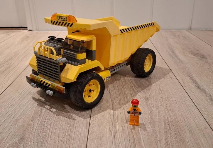 Lego City 7344 Grote dumptruck, Kinderen en Baby's, Speelgoed | Duplo en Lego, Zo goed als nieuw, Lego, Complete set, Ophalen of Verzenden