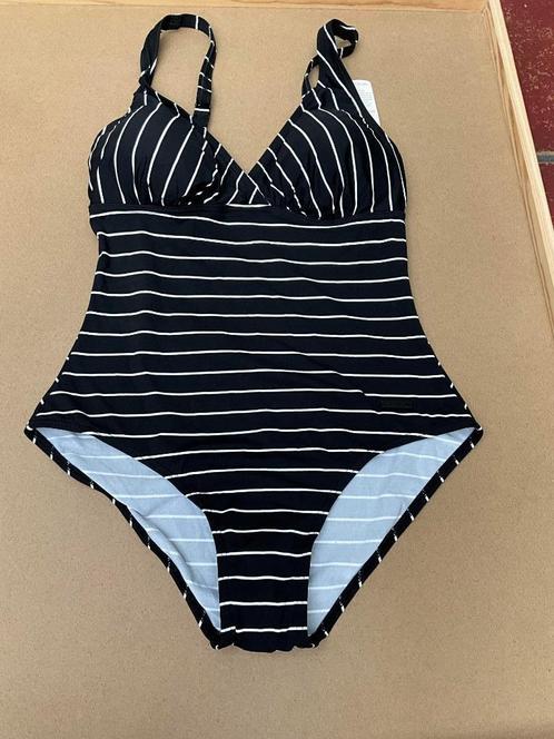 ESPRIT Women Beach gestreepte badpak zwart/wit maat 38, Kleding | Dames, Badmode en Zwemkleding, Nieuw, Badpak, Ophalen of Verzenden