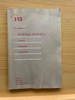 Wayang Puppets. Carving, Coloring, Symbolism, Boeken, Ophalen of Verzenden, Gelezen, Remt Lourens Mellema